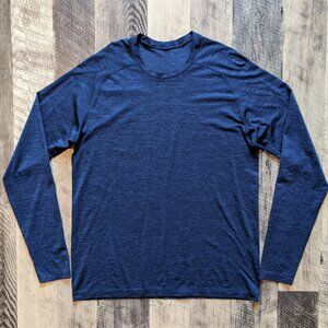 Lululemon Metal Vent Tech Long Sleeve Shirt Blue
